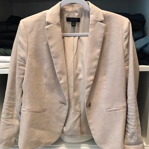 Tan 3/4 sleeve Ann Taylor (not factory) jacket/blazer